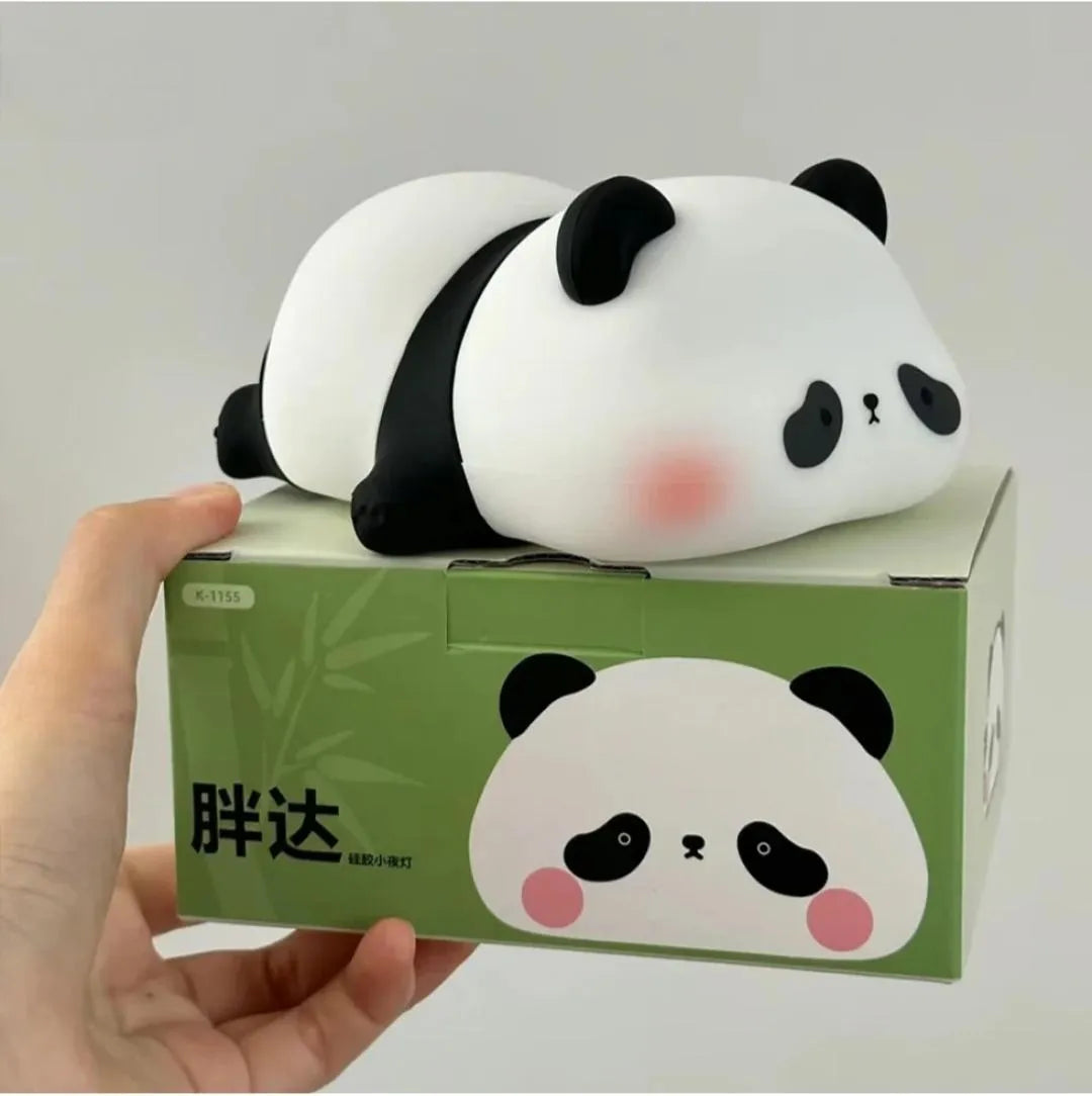 Silicone Panda Night Lamp | Cute Panda Night Light for Bedroom & Home Decor