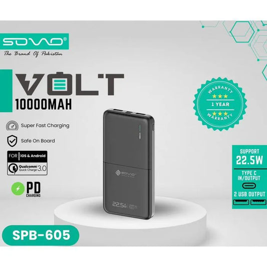 SOVO Volt SPB-605 10000mAh Portable Power