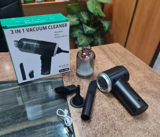 Portable Vacuum Cleaner 3 in 1 | Durable Wireless Vacuum