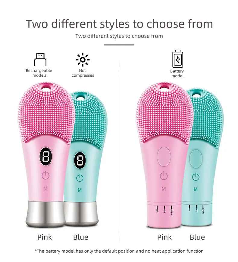 9-Speed Ultrasonic Skin Scrubber