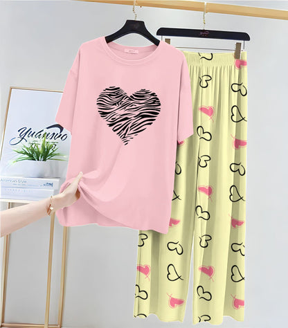 Women Printed Night Suits