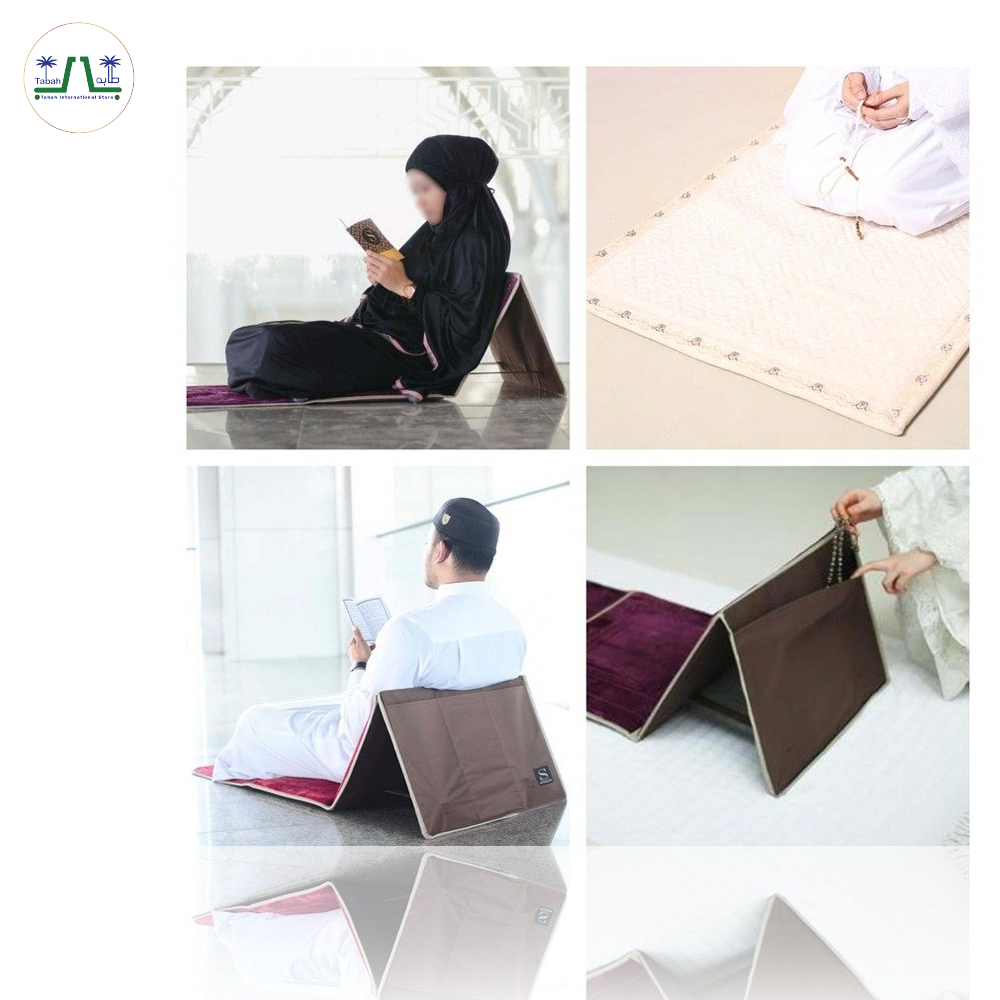 Premium Foldable Musallah with Back Support