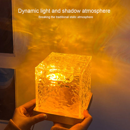 Dynamic Water Ripple Lamp Projector