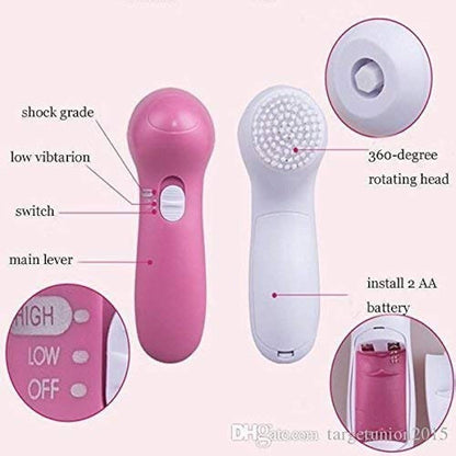 Kemei 5-in-1 Facial Massager