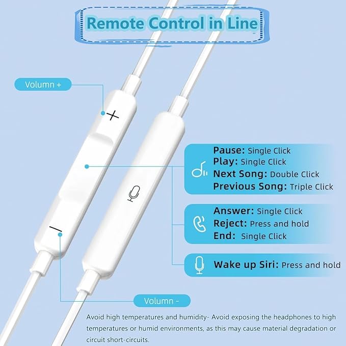 EarPods with Lightning Connector - Premium Wired Earphones
