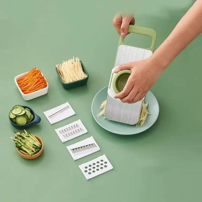 5-in-1 Stainless Steel Vegetable Cutter