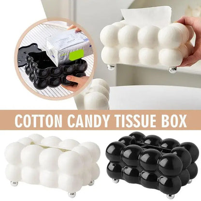 Bubble Shape Tissue Box Holder || Cute Decorative Tissue Box Cover for Home & Office Desk Decor
