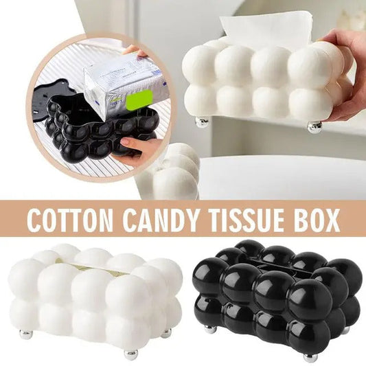 Bubble Shape Tissue Box Holder || Cute Decorative Tissue Box Cover for Home & Office Desk Decor