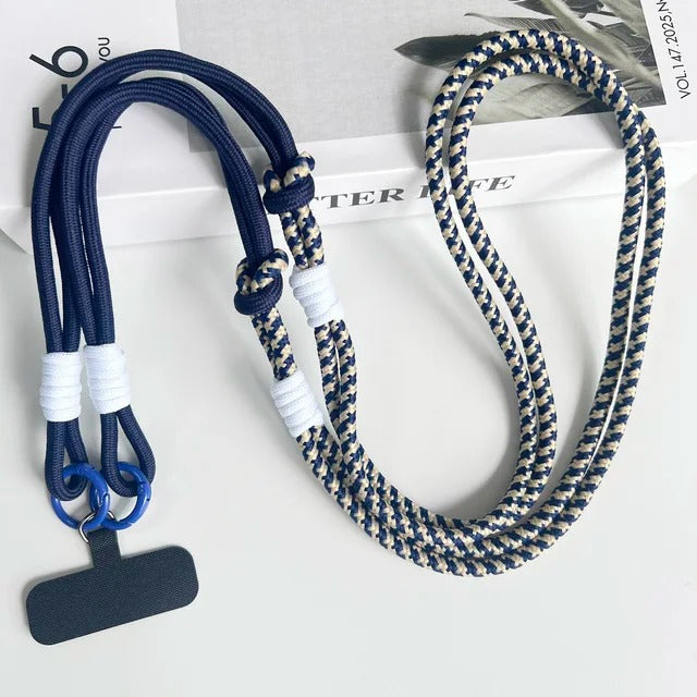 Creative DIY Mobile Phone Universal Lanyard || Anti-Loss Hanging Piece Accessory || Crossbody Long Rope