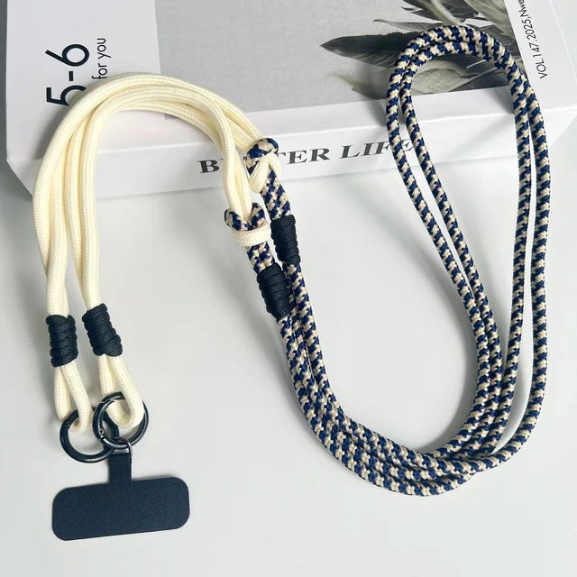 Creative DIY Mobile Phone Universal Lanyard || Anti-Loss Hanging Piece Accessory || Crossbody Long Rope