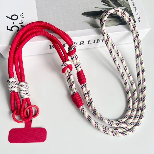 Creative DIY Mobile Phone Universal Lanyard || Anti-Loss Hanging Piece Accessory || Crossbody Long Rope