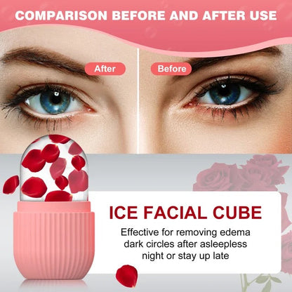 Reusable Ice Roller for Face || Skin Tightening, Pore Shrinking & Glow Boosting Skincare Tool