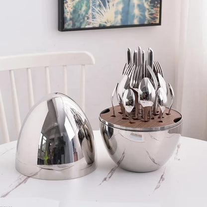Buy Luxury Rose-Shaped Fruit Fork Set