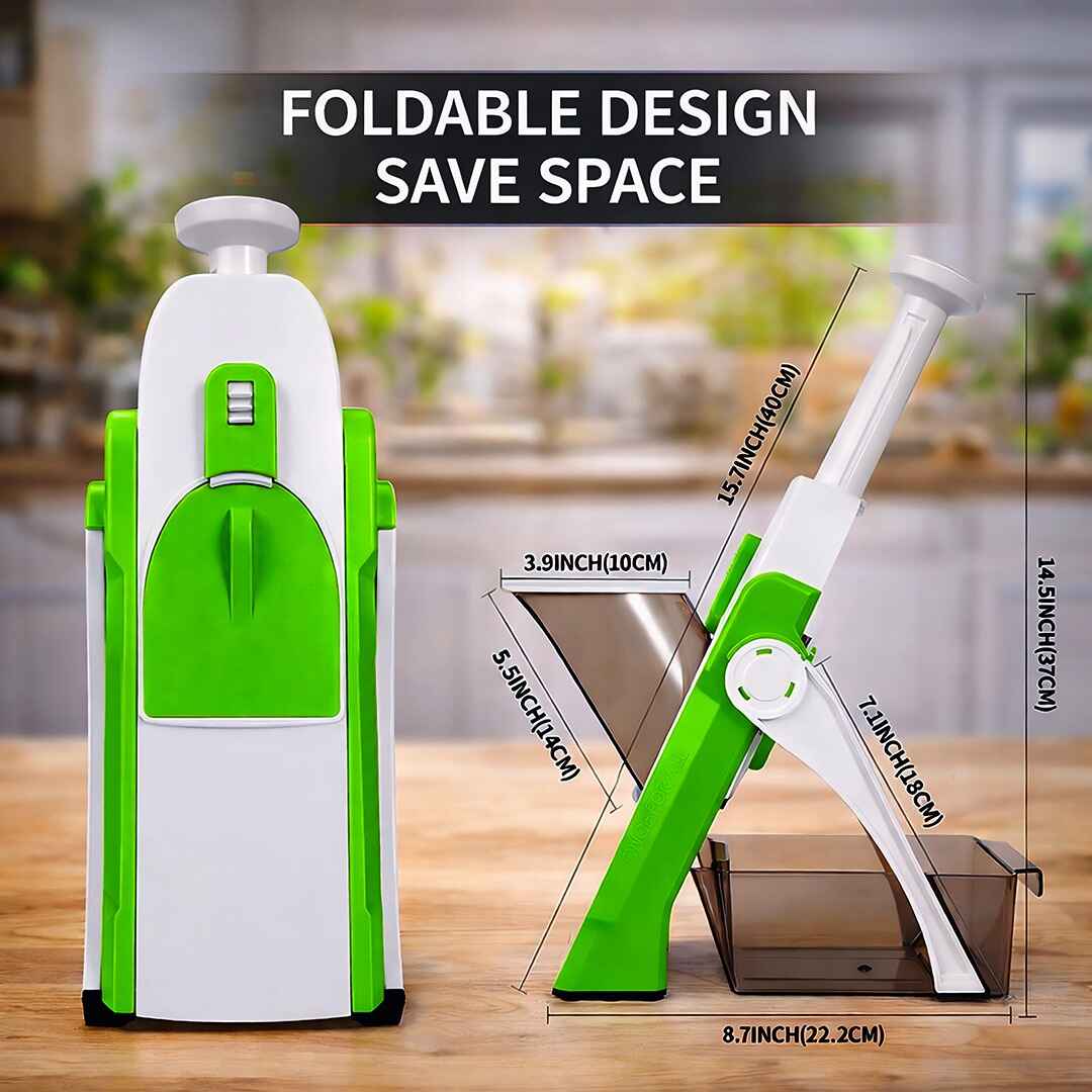 Adjustable Mandoline Vegetable Slicer Cutter – Multi-Purpose Kitchen Chopper