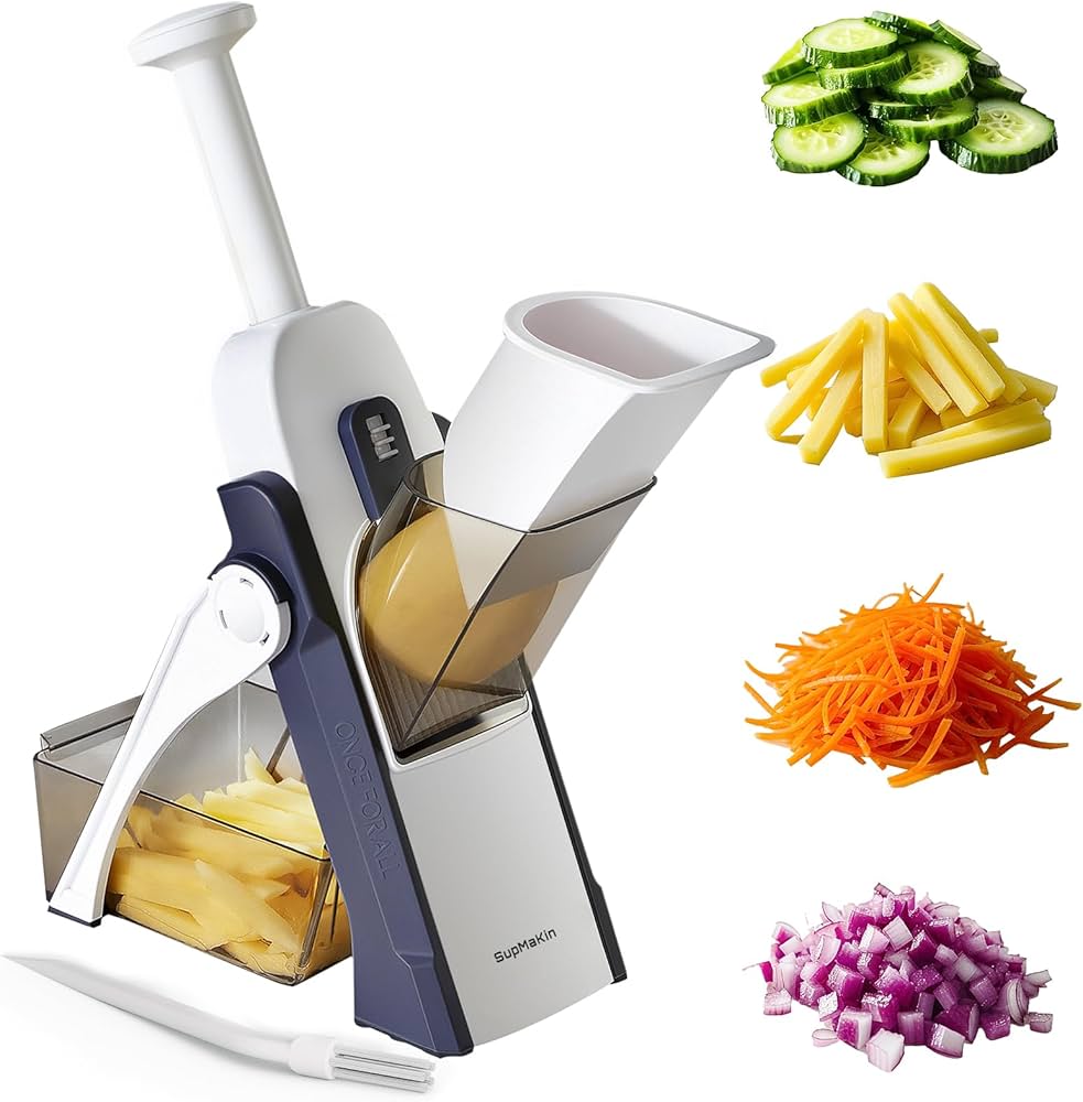 Adjustable Mandoline Vegetable Slicer Cutter – Multi-Purpose Kitchen Chopper