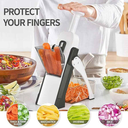 Adjustable Mandoline Vegetable Slicer Cutter – Multi-Purpose Kitchen Chopper