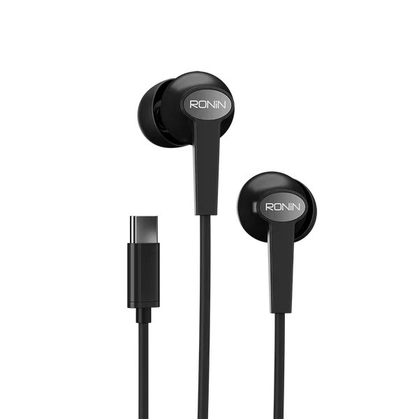 RONIN THE OG Type-C Earphones - Super Bass HD Sound with Stereo Surround
