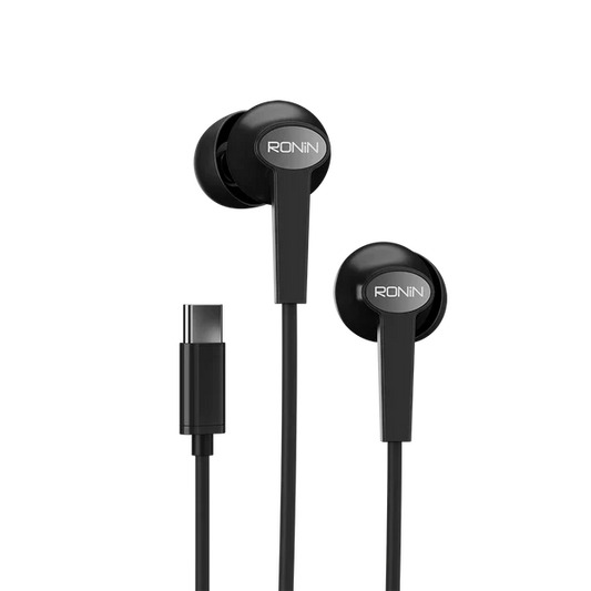 RONIN THE OG Type-C Earphones - Super Bass HD Sound with Stereo Surround