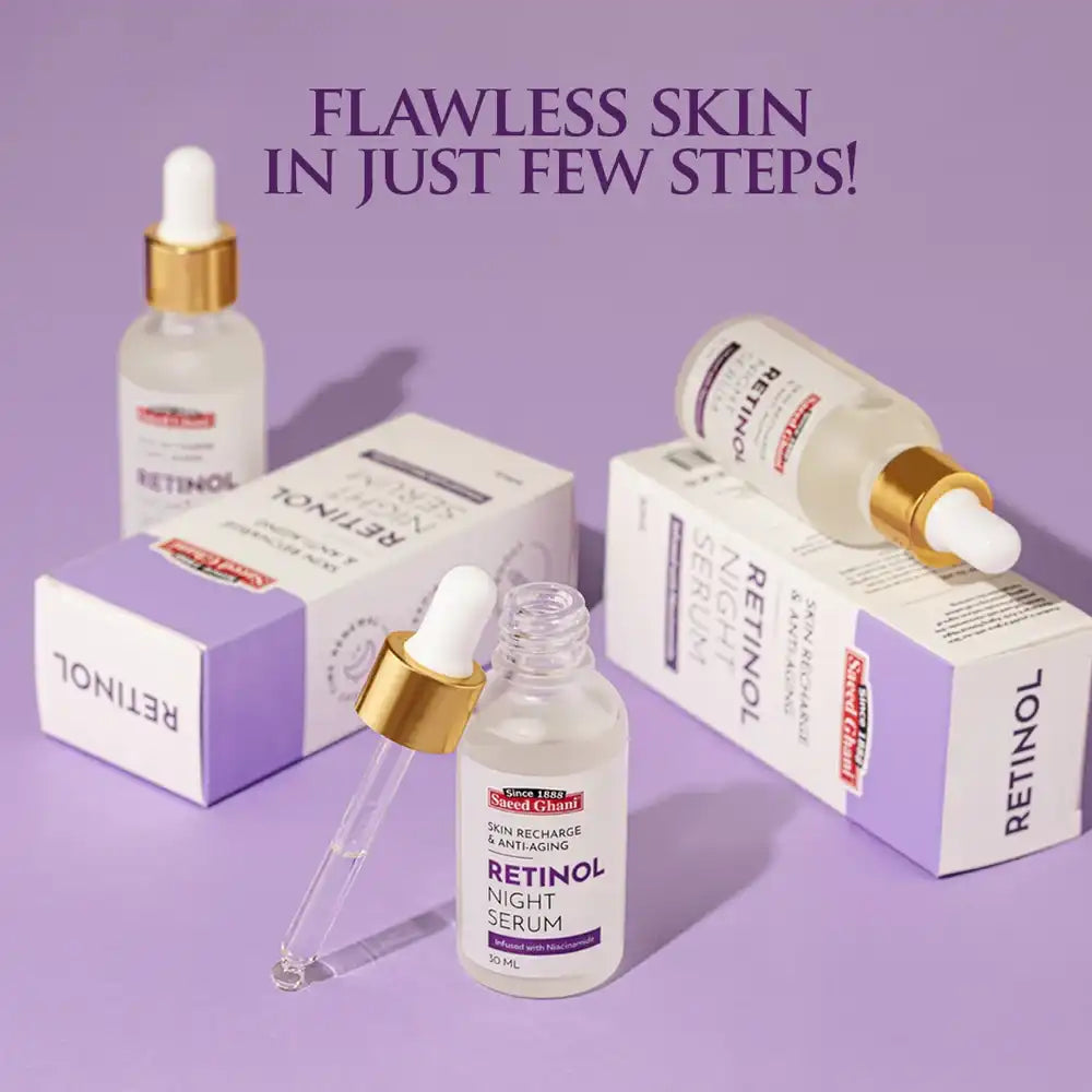 Retinol Skin Recharge & Anti-Aging Night Serum