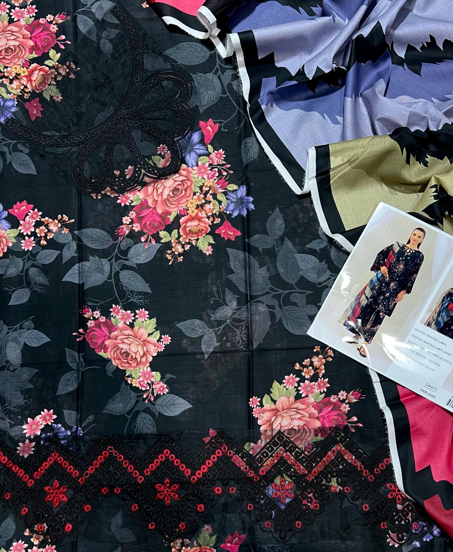 Elaf Chikankari Lawn Dress