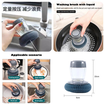 Soap Dispensing Cleaning Brush