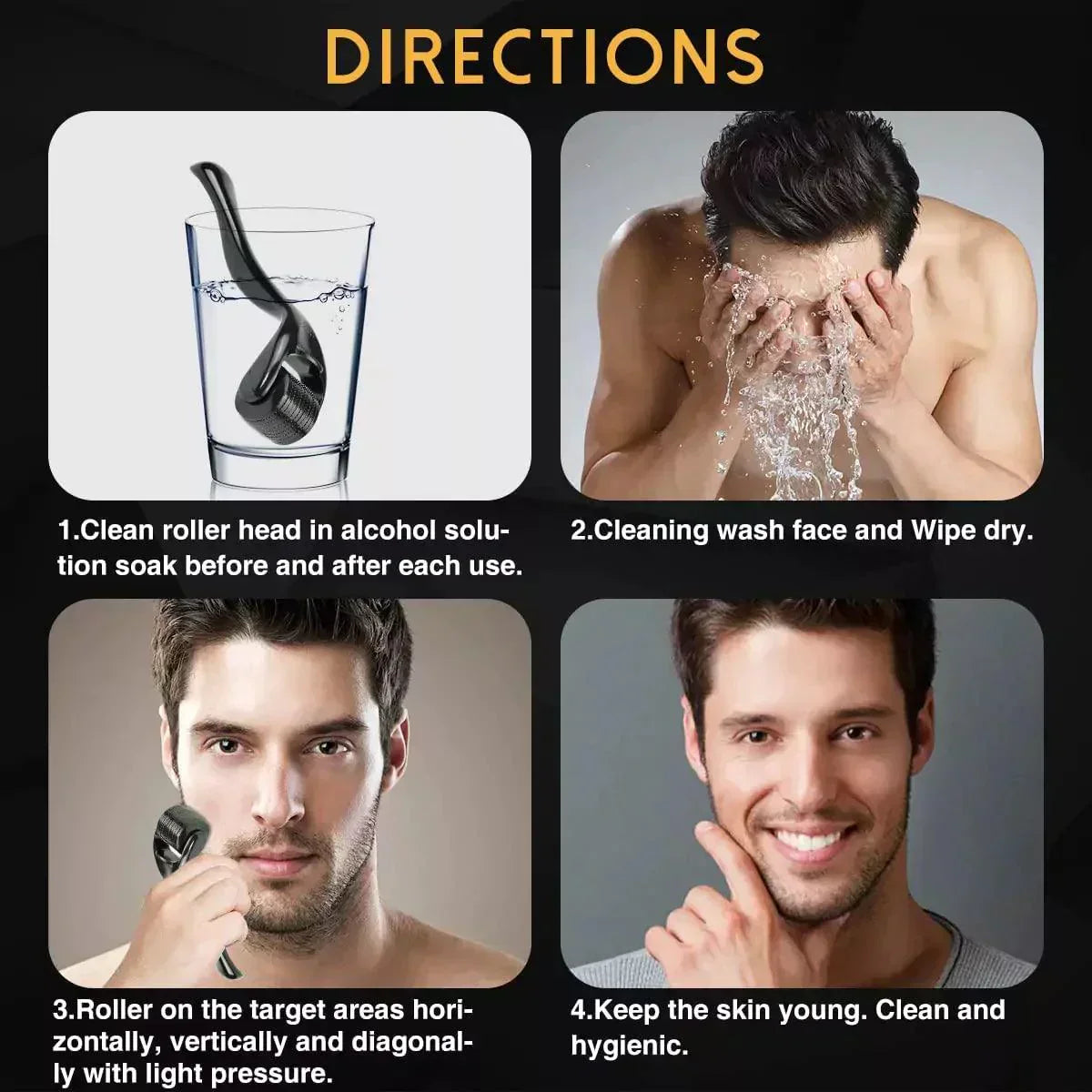 Derma roller Titanium Needle 100% Original (0.5 mm)