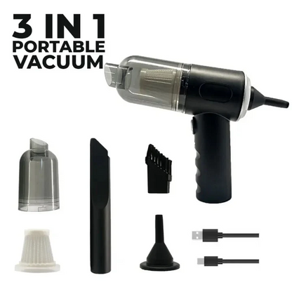 Portable Vacuum Cleaner 3 in 1 | Durable Wireless Vacuum