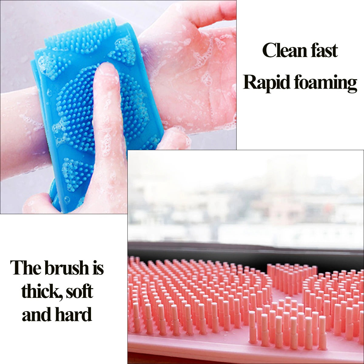 Silicone Body Brush Belt – Gentle Exfoliation & Cleansing