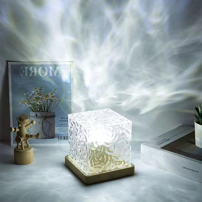 Dynamic Water Ripple Lamp Projector